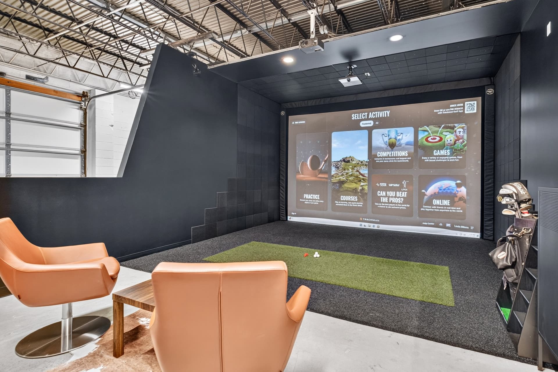 The Golf Workshop facility